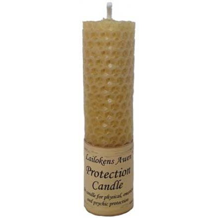 Beeswax Spell Candle - Protection