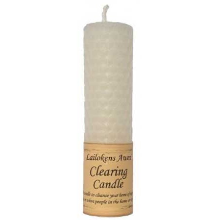 Beeswax Spell Candle - Clearing