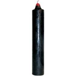 Reversible Jumbo Pillar Candle - Red Inside Black Outside