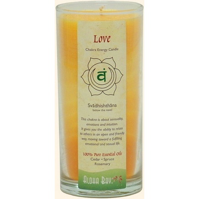 Chakra Candle: Love (Svadhi-shthana, 臍輪)