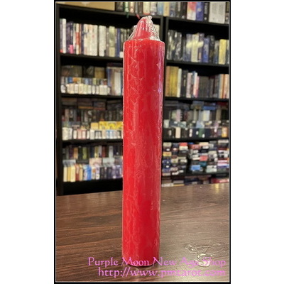 Jumbo Pillar Candle Red