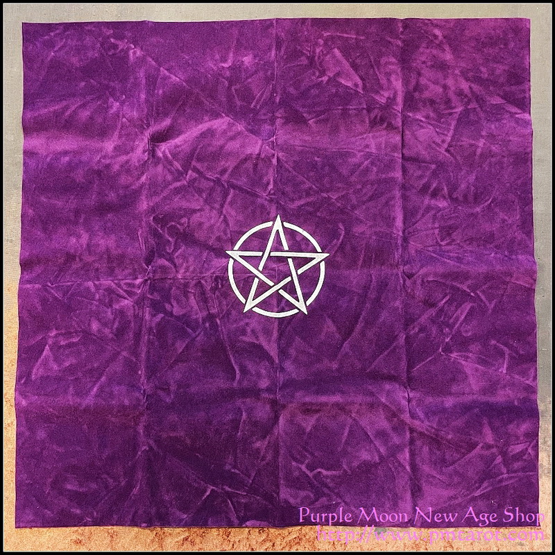 Pentagram Purple Flannel Cloth