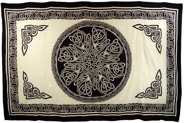 Ancient Celtic Knot Tapestry (72x108)