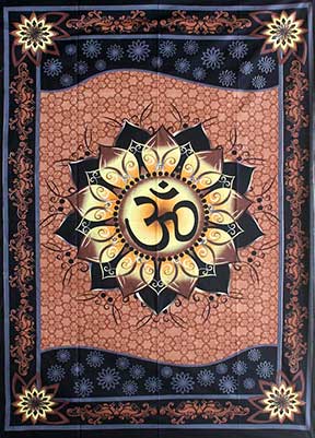 Om Lotus Tapestry (60x90)