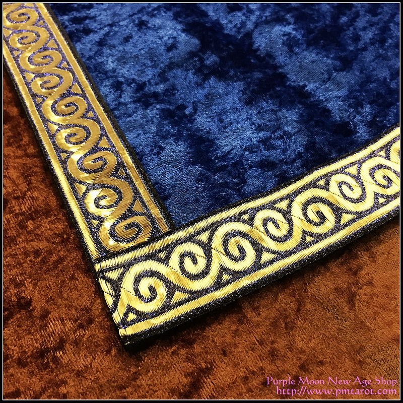 Blue Tarot Cloth