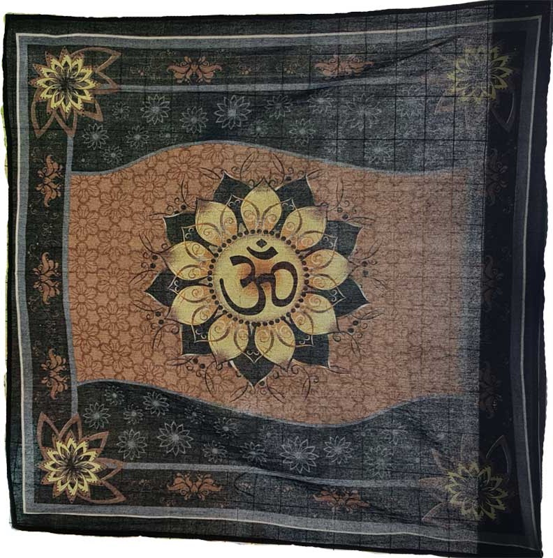 Om Lotus Tapestry (36x36)