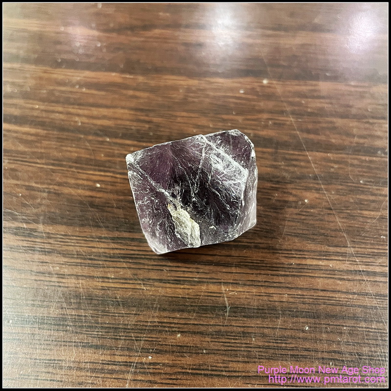 Raw Purple Fluorite Octahedron Crystals