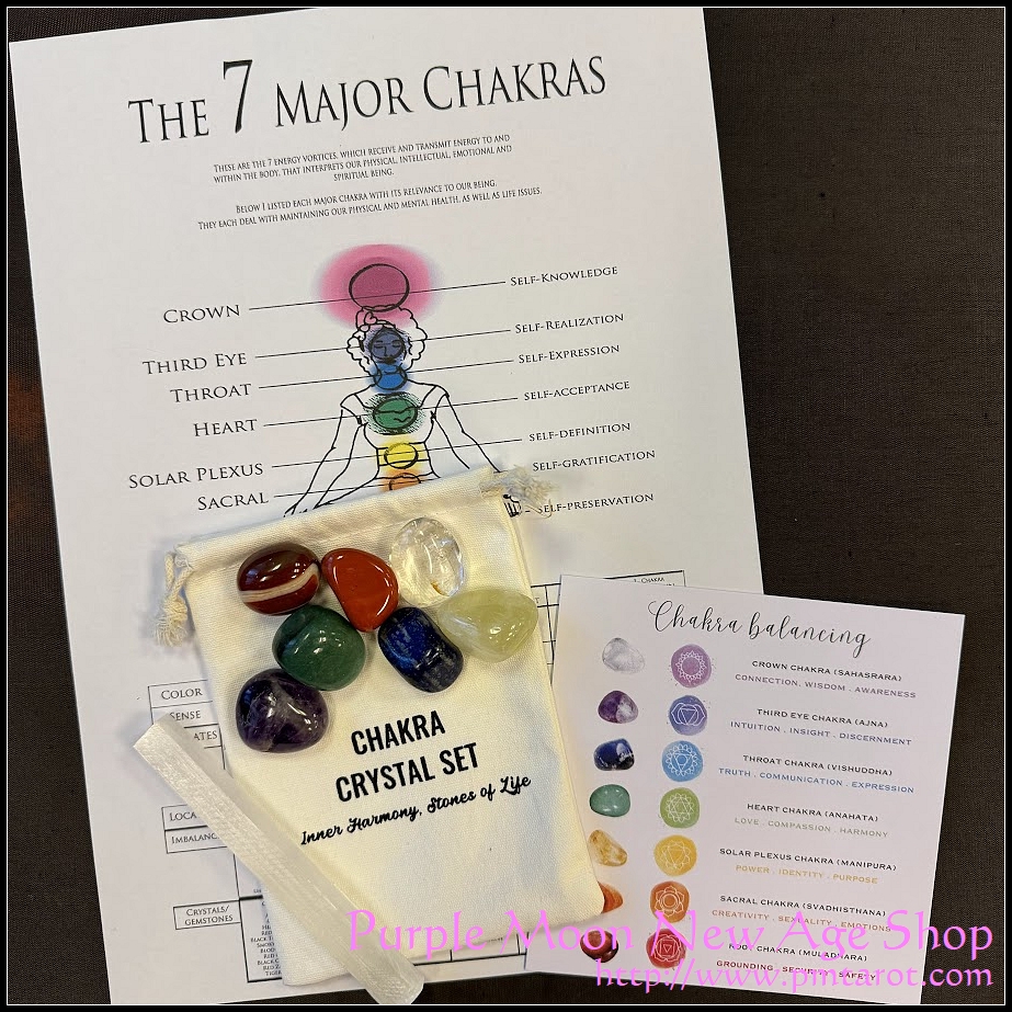 7 Chakra Crystal Set