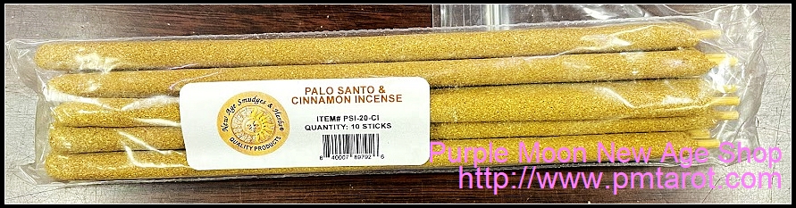 Peruvian Palo Santo Incense & Cinnamon