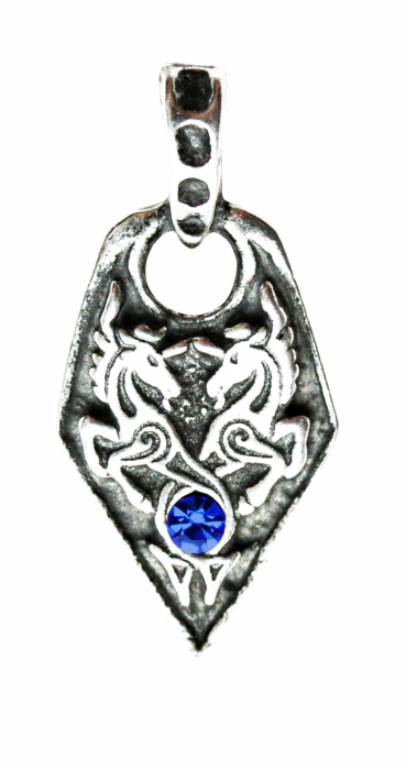 Sea Unicorn Pendant for Love & Courage