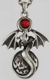 Alchemy Dragon Necklace