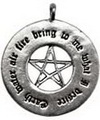 Fertility spell pendant