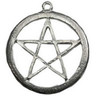 Pewter Pentagram pendant