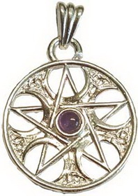 Celtic Pentagram Amethyst