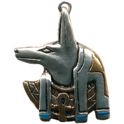 Anubis Amulet for Guidance on Life's Journey