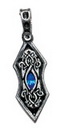 Eye of the Ice Dragon Pendant for Harmony & Stability