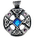 Celtic Cross Pendant for Inspiration and Intuition