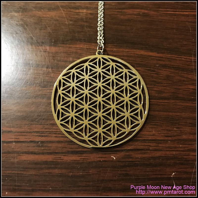 Flower of Life Silver Pendant