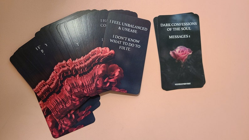 Dark Confessions Of The Soul 1 Oracle Deck