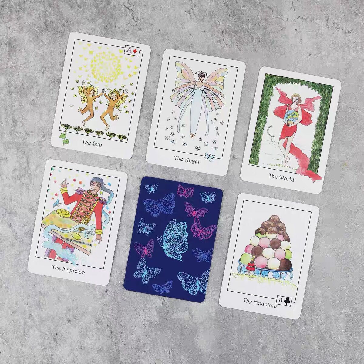 The Little Soul's Party Tarot and Lenormand