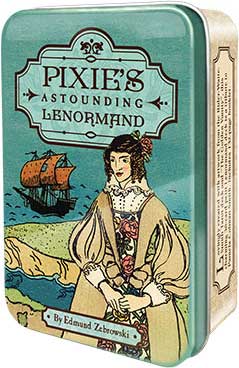 Pixie's Astonding Lenormand in a Tin (Pocket Size)