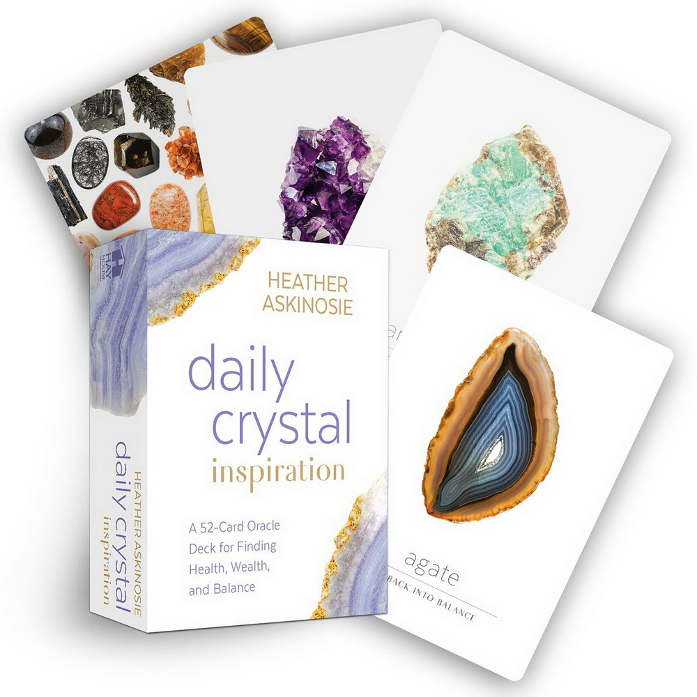 Daily Crystal Inspiration : A 52-Card Oracle Deck for Finding Health, Wealth, and Balance