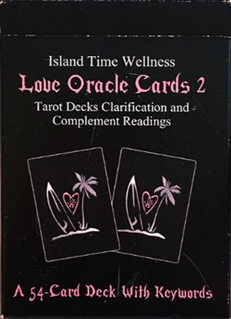 Island Time Wellness Love Oracle Cards Version II Poker Size