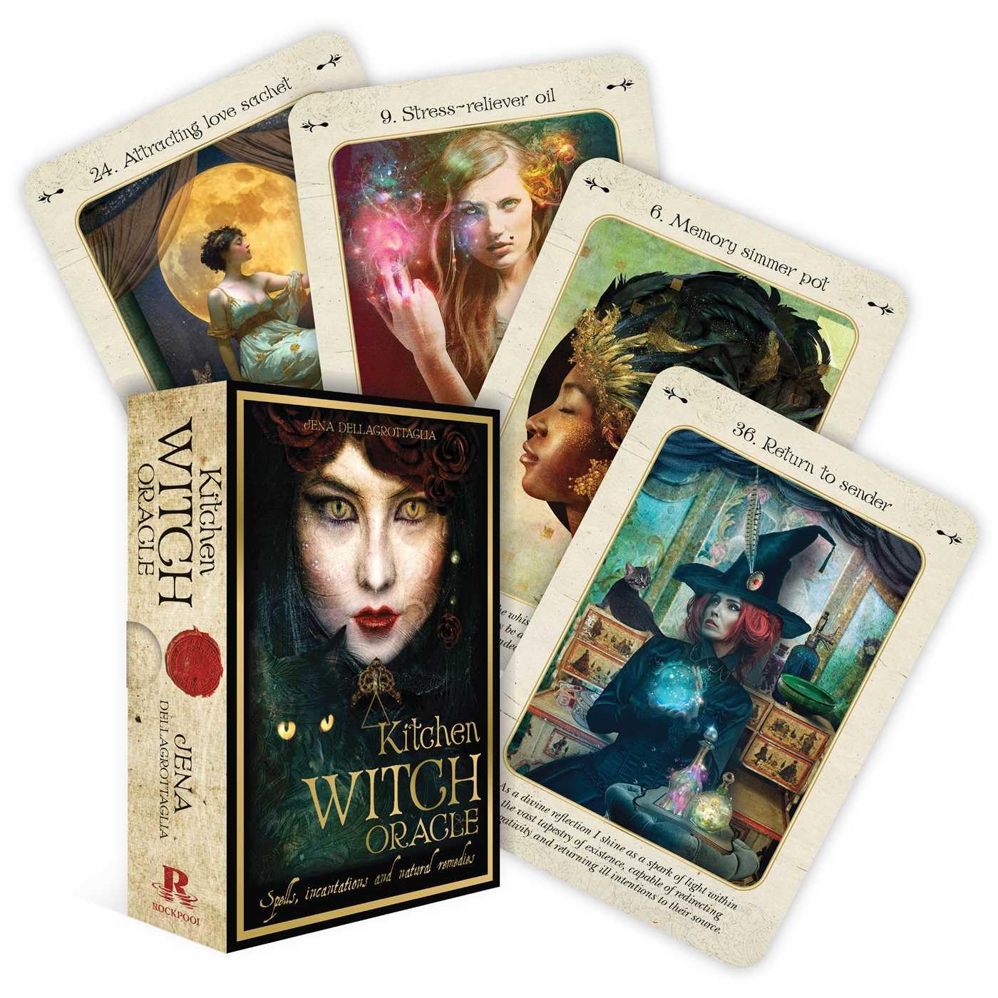 Kitchen Witch Oracle: Spells, Incantations And Natural Remedies