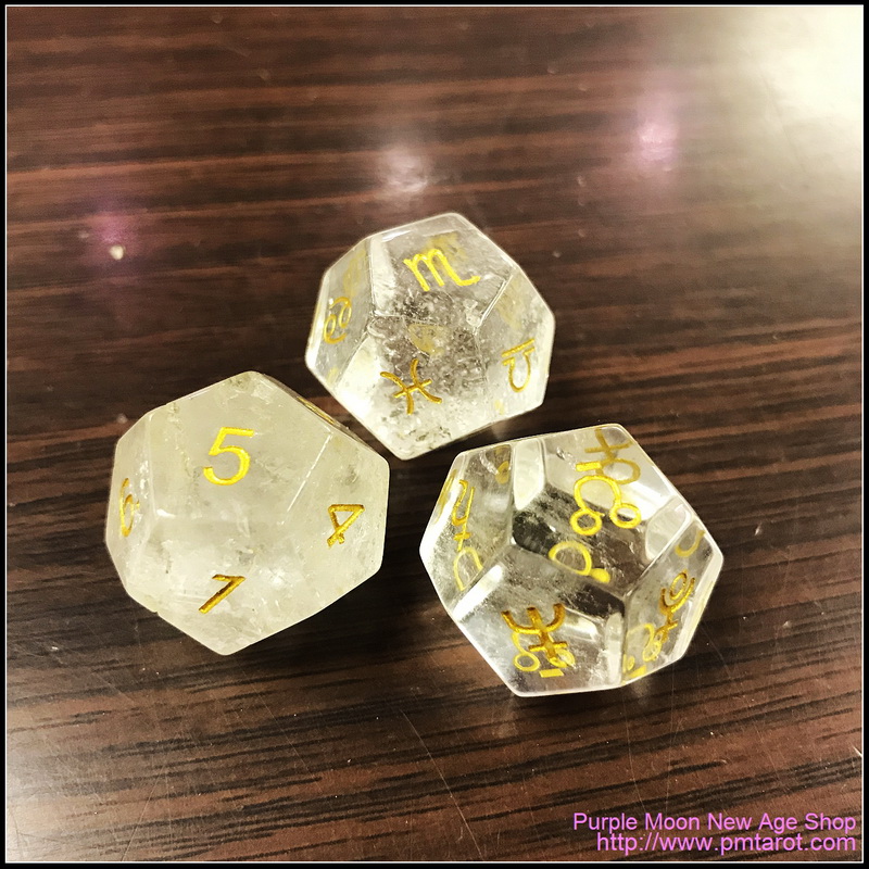 AstroDice - Clear Quartz Special Edition