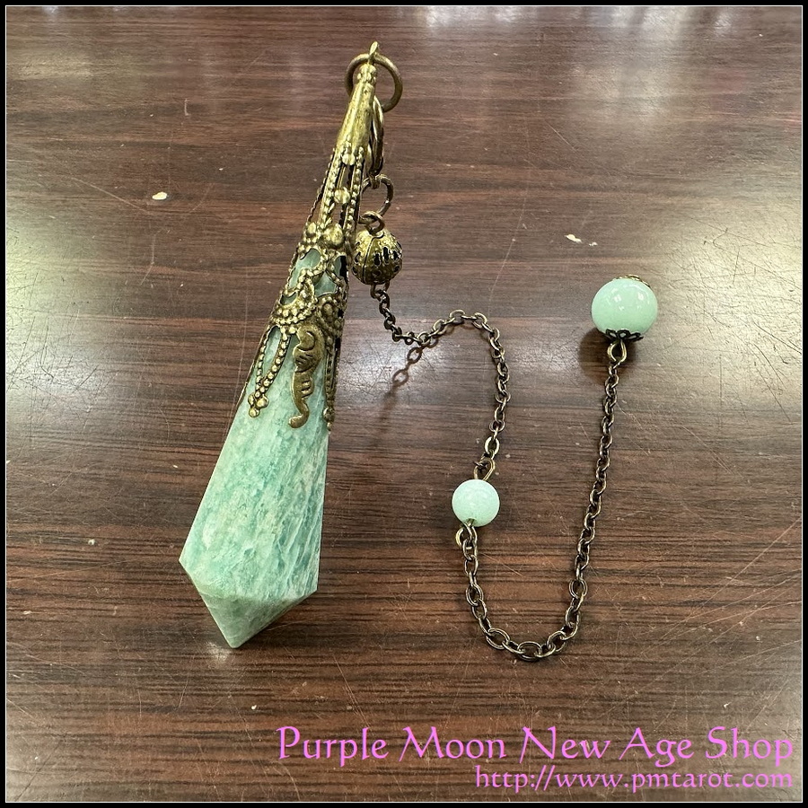 Boho Style Point Pendulum - Amazonite