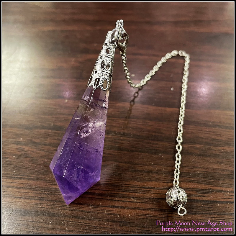 Boho Style Point Pendulum - Amethyst