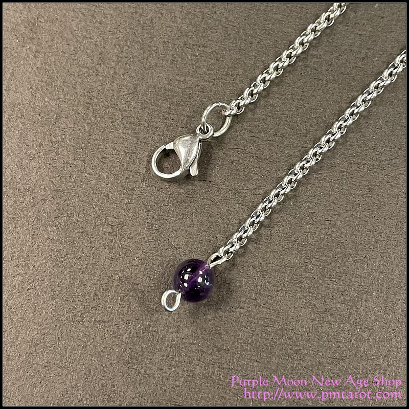 紫水晶靈擺鍊