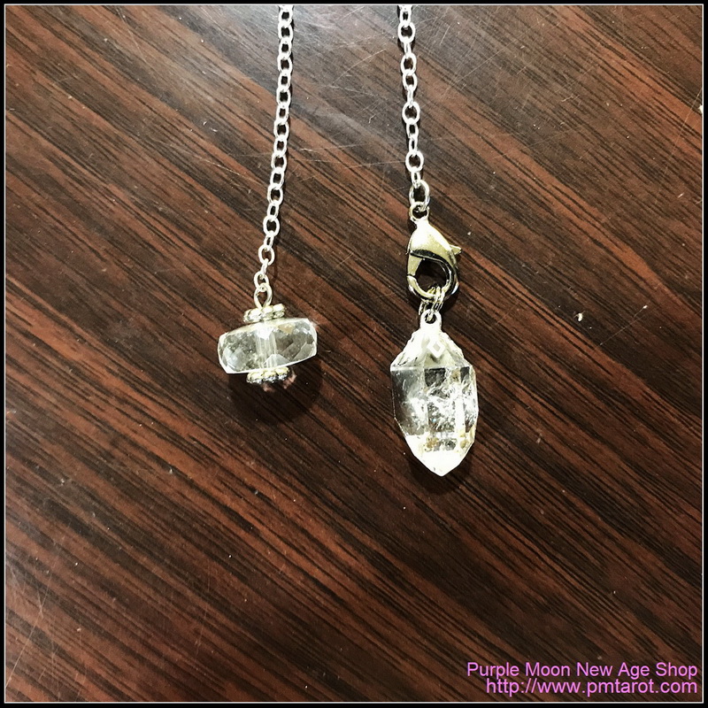 Natural Herkimer Diamond Pendulum