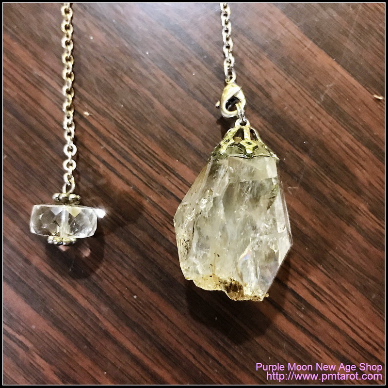 Natural Herkimer Diamond Pendulum