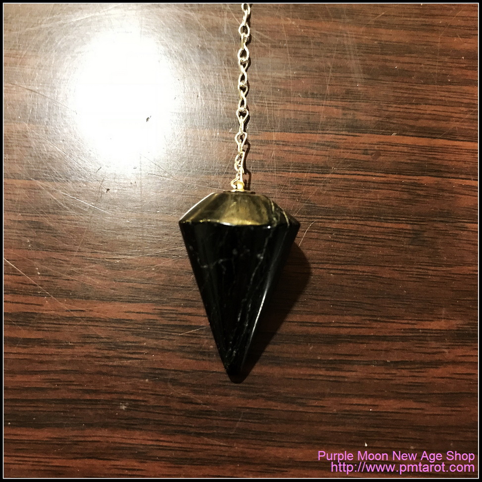 Black Tourmaline Pendulum 