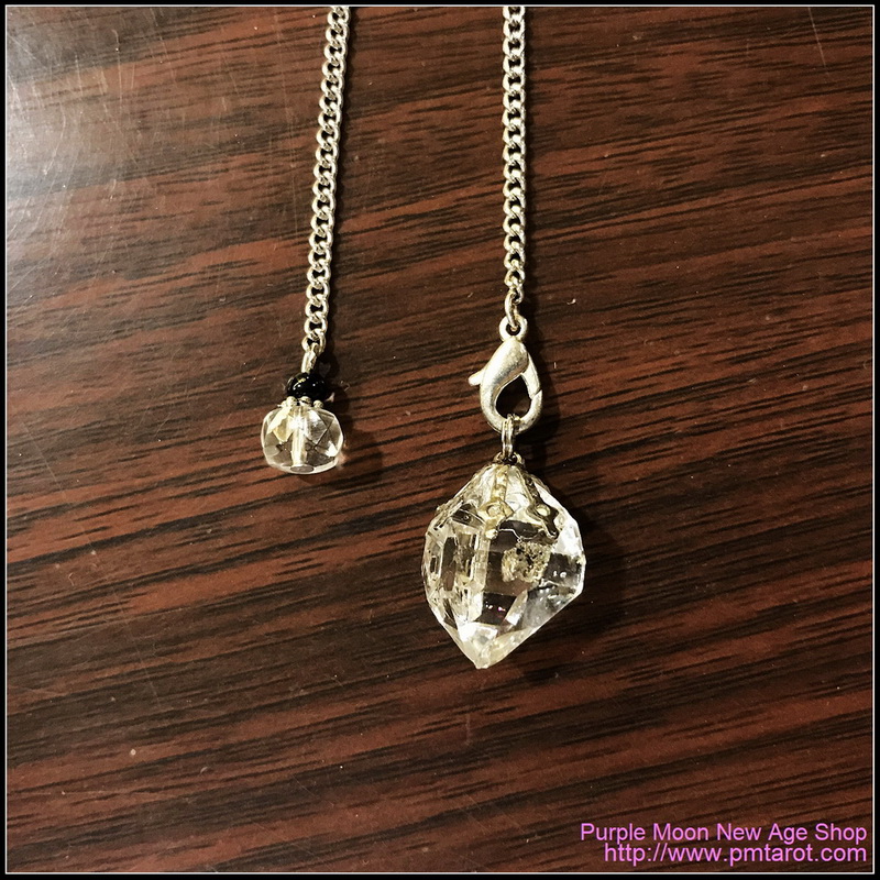 Natural Herkimer Diamond Pendulum