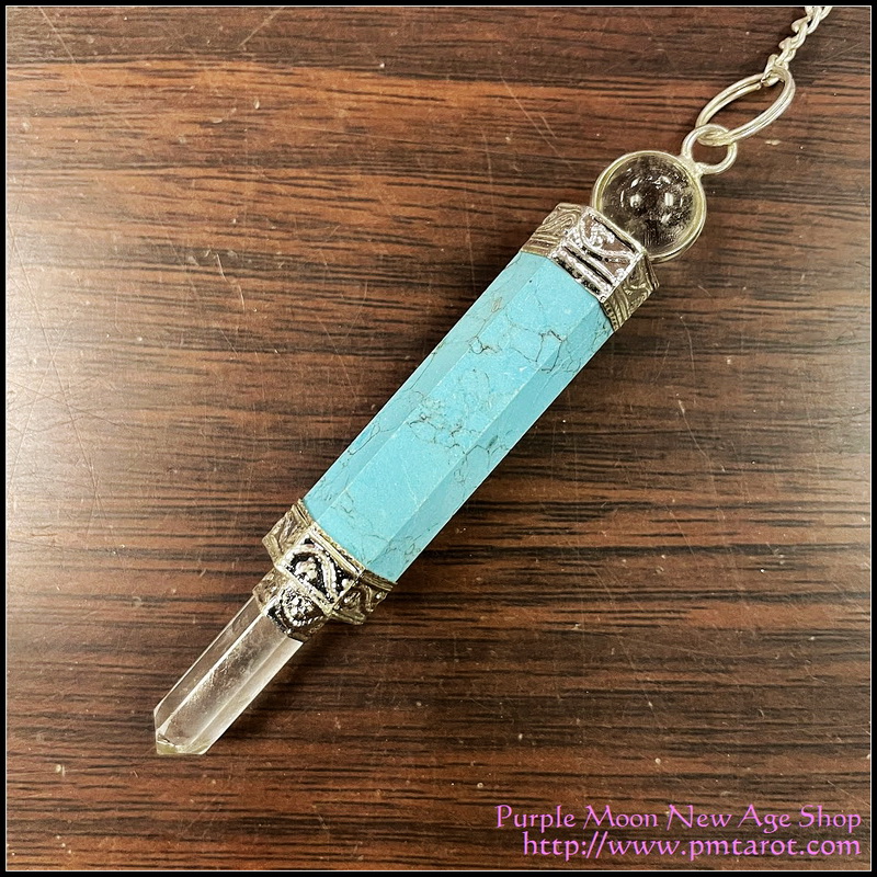 Turquoise Wand Pendulum