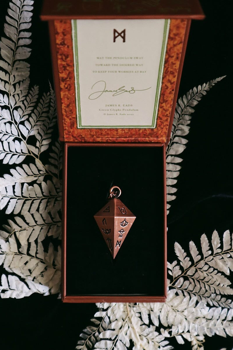 Green Glyphs Pendulum