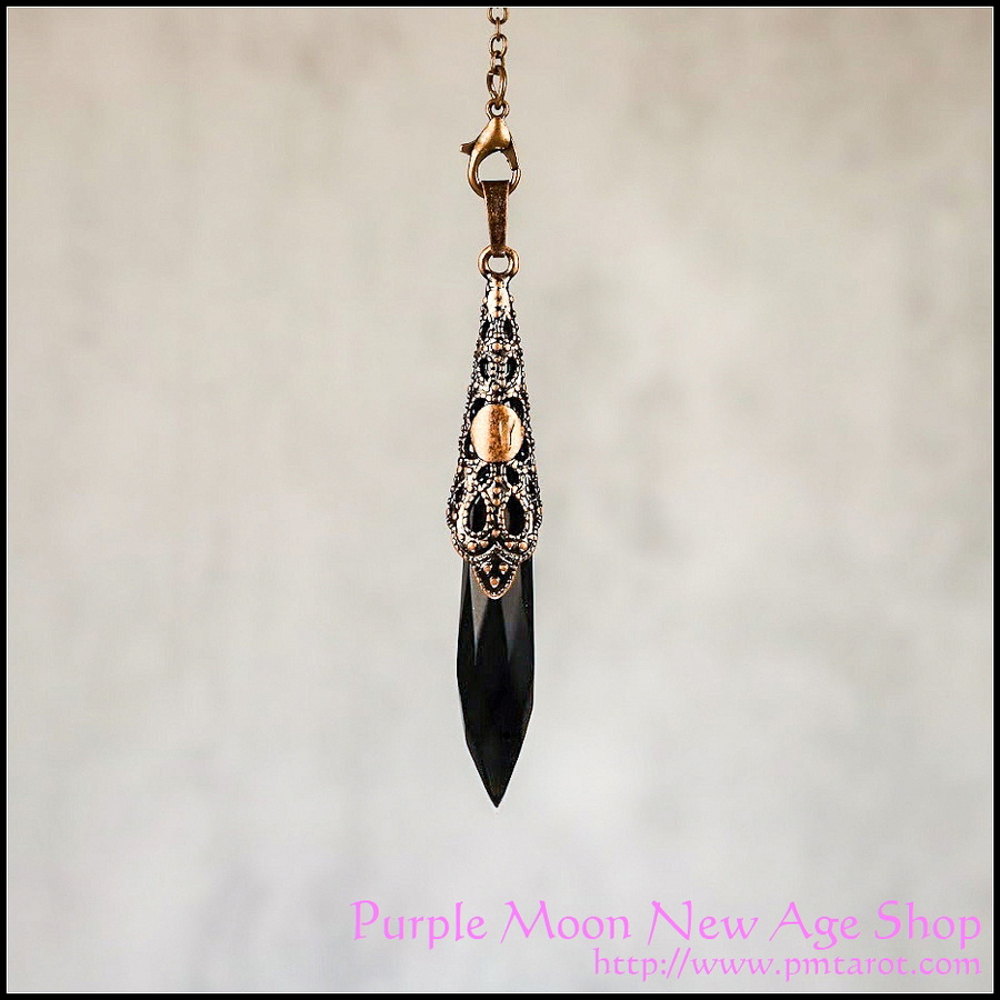 Black Agate Pendulum