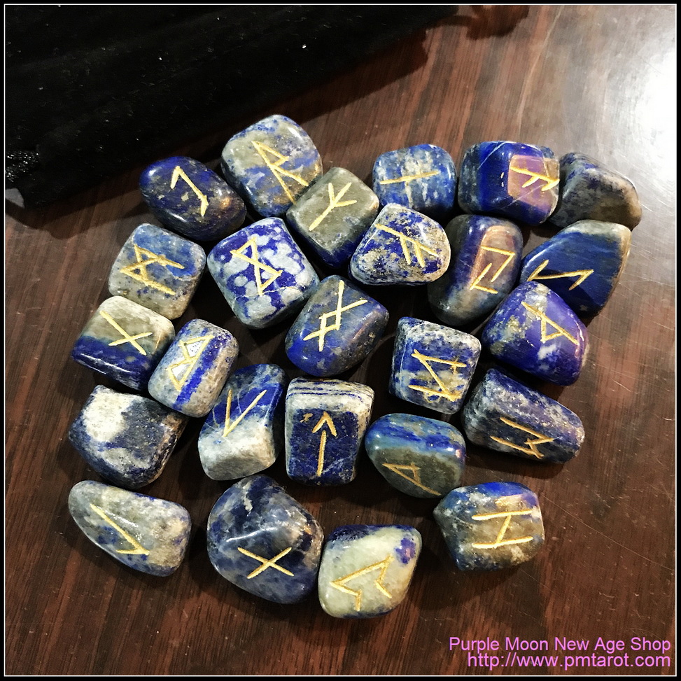 Elder Futhark Runes - Lapis