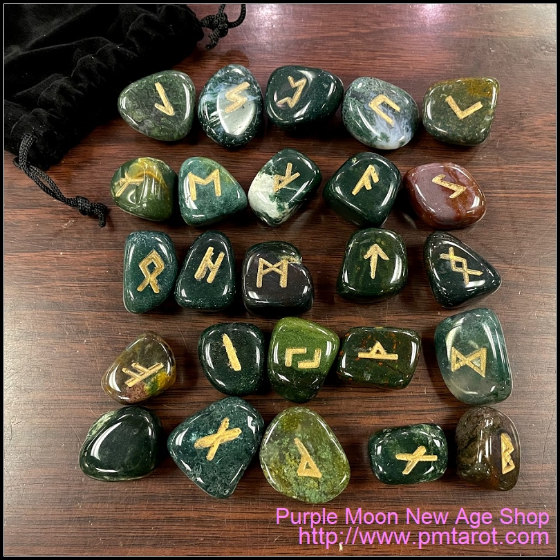 Elder Futhark Runes - Bloodstone