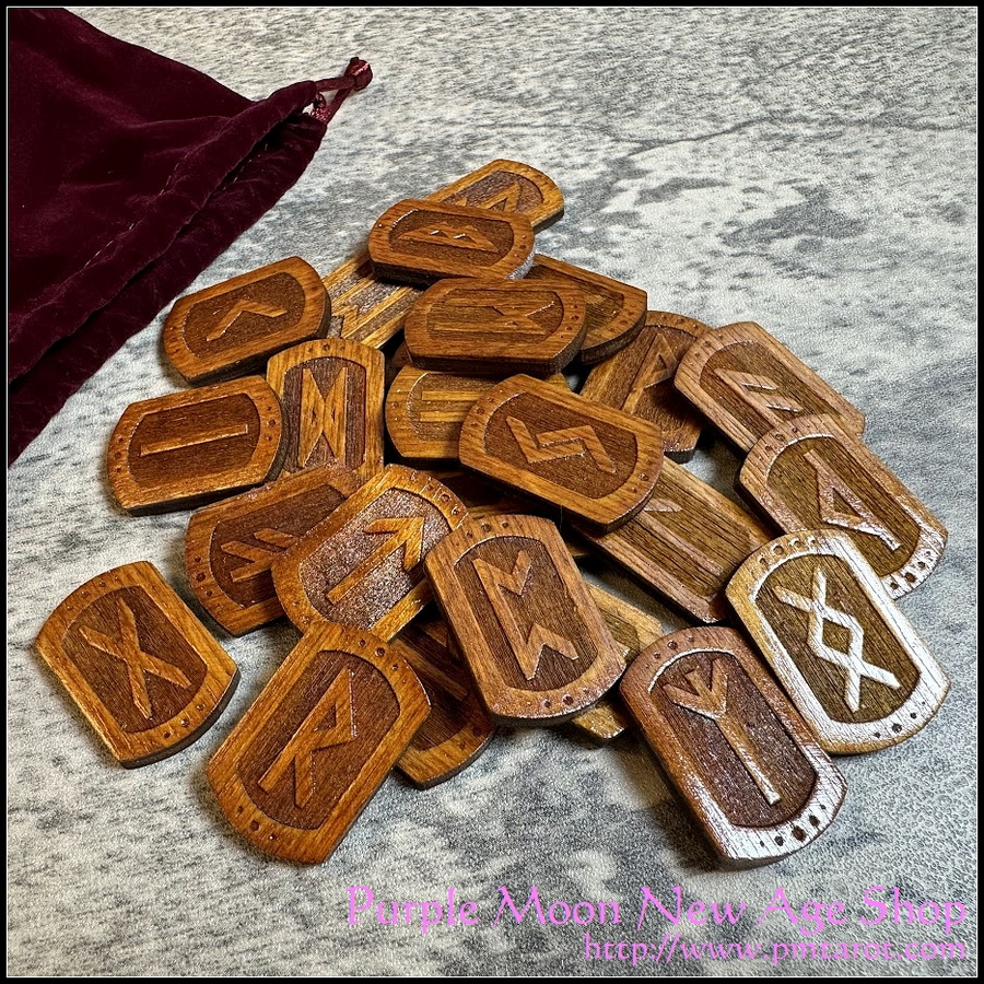 Wooden Runic Set