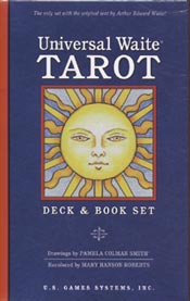 Universal Waite Tarot Deck/Book Set