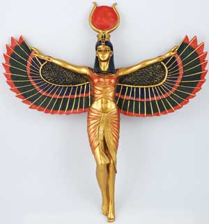 Open Winged Isis Wall Hanging