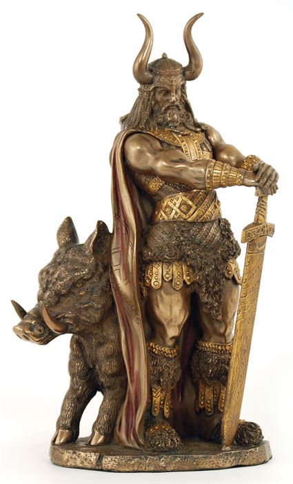 Freyr Statue