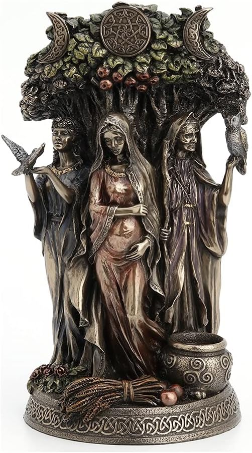 Triple Goddess Of Tuatha De Danann Statue