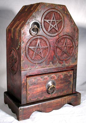 Pentagram Chest and Cupboard