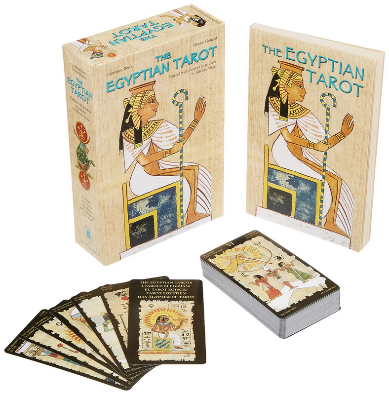 The Egyptian Tarot Deck & Book Set