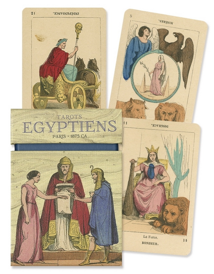 Tarot Egyptiens: Paris 1875 ca