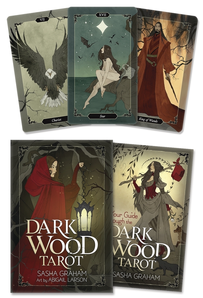 Dark Wood Tarot Kit